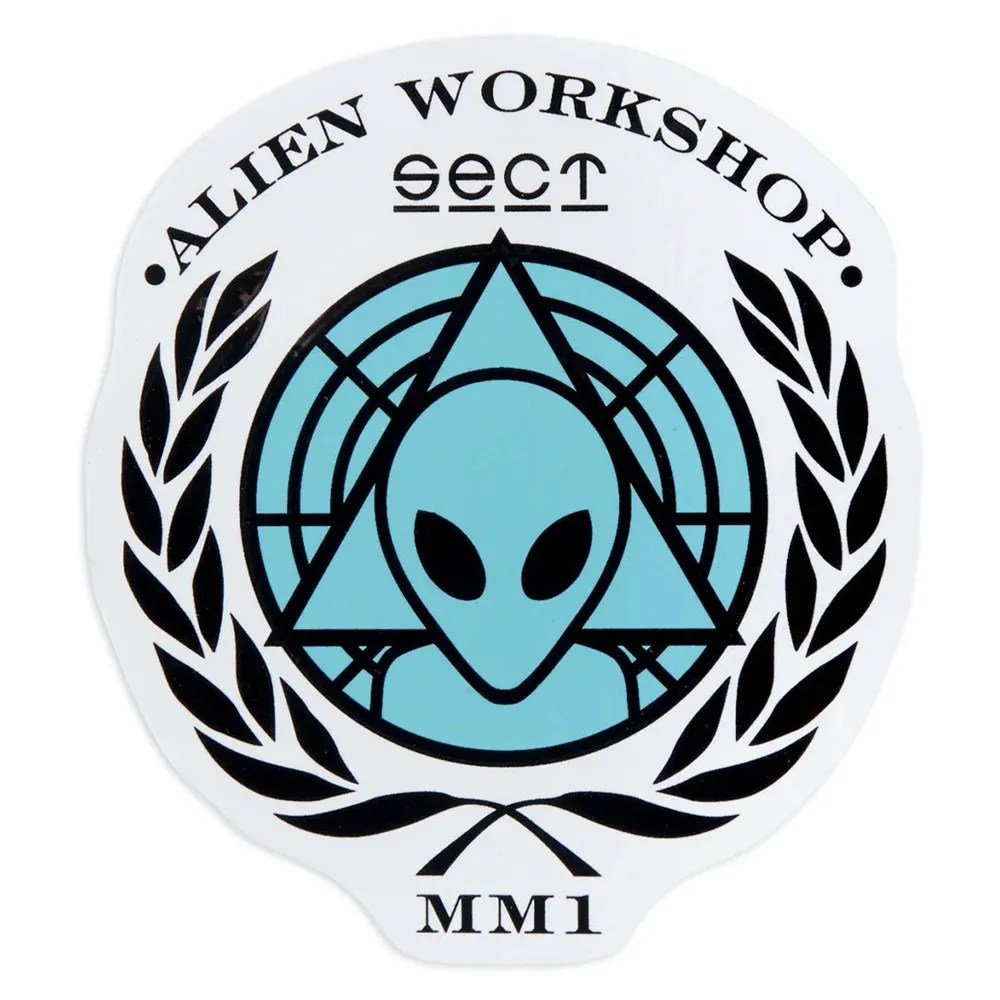 Alien Workshop AWOL Sticker [Colour: Blue]