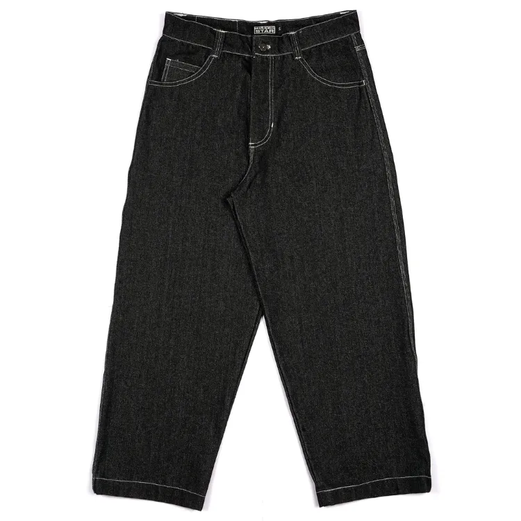 Televisi Star T Star Black Washed Denim Pants [Size: 32]