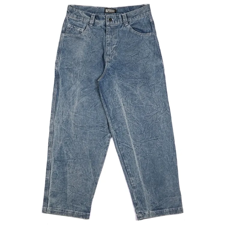 Televisi Star T Star Light Blue Washed Denim Pants [Size: 34]