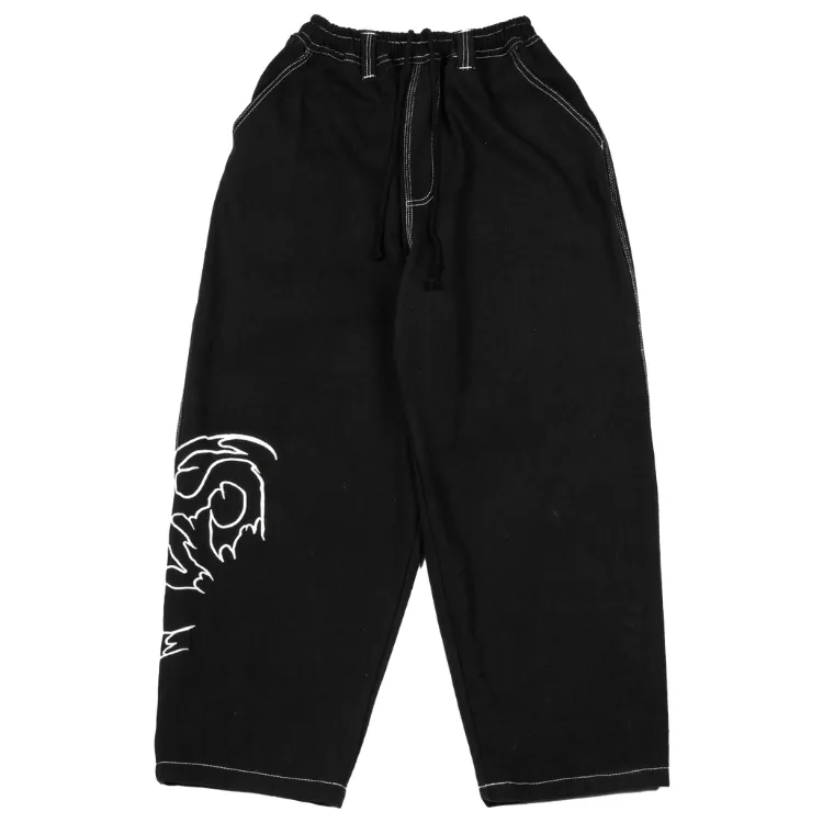 Televisi Star Vamp Baggy OG Black Denim Pants [Size: M]