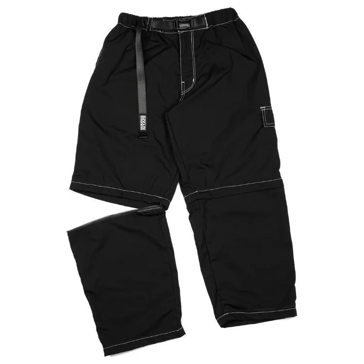 Televisi Star Ripstop Detachable Black Pants [Size: S]