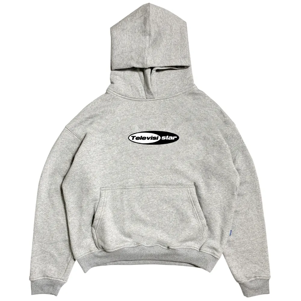 Televisi Star Toval Logo Grey Hoodie [Size: L]