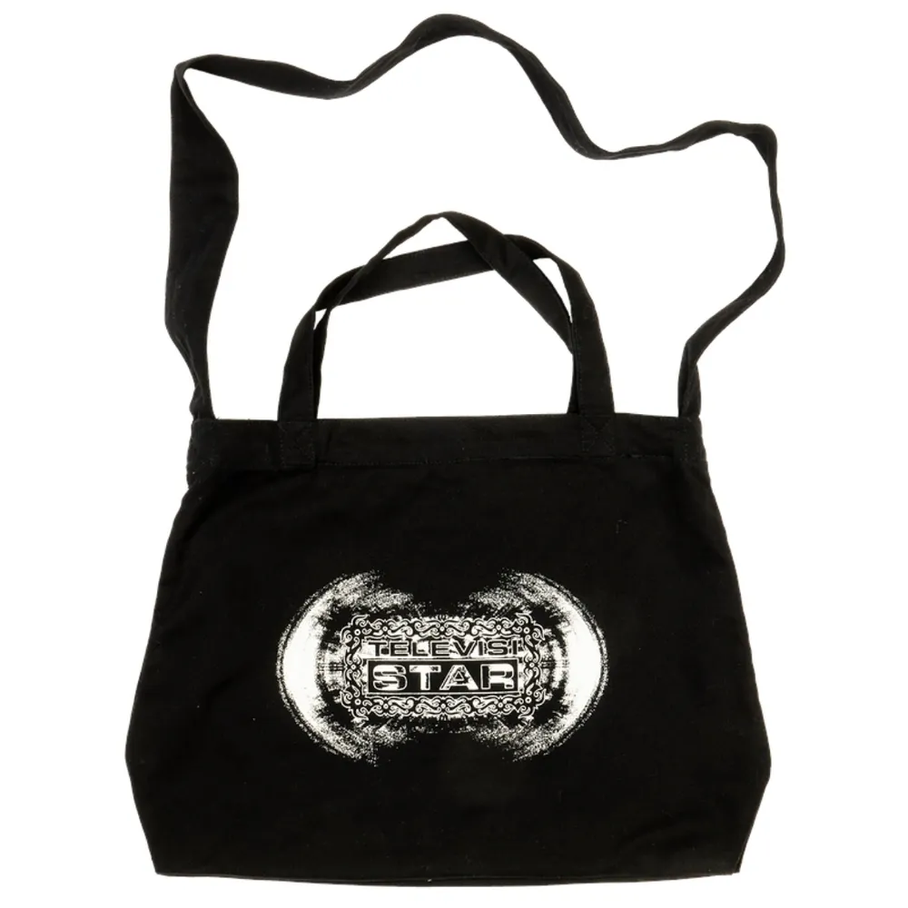 Televisi Star Logo Glyph Black Tote Bag