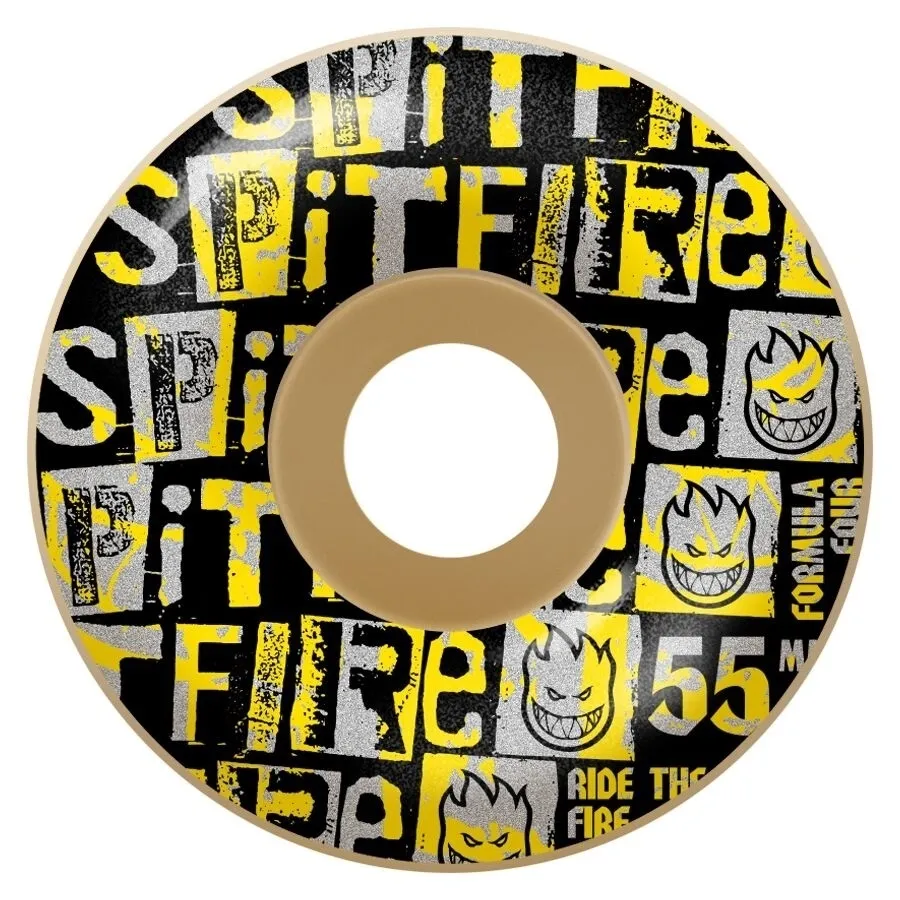 Spitfire Ransom Radial Natural F4 99D 55mm Skateboard Wheels