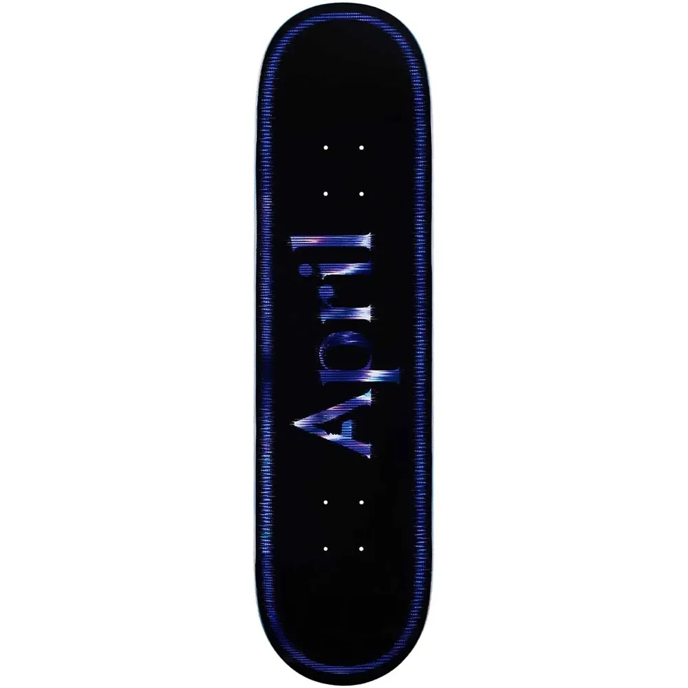 April Twin OG Logo Fractured Twin 8.5 Skateboard Deck