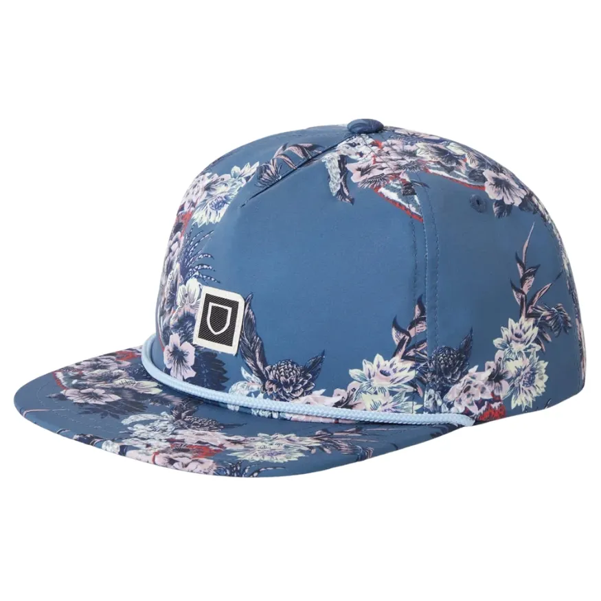 Brixton Beta MP Midnight Blue Water Snapback Hat