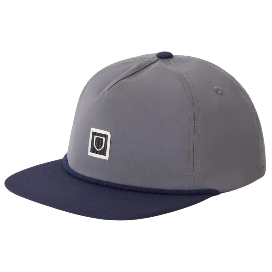 Brixton Beta MP Trooper Navy Water Snapback Hat