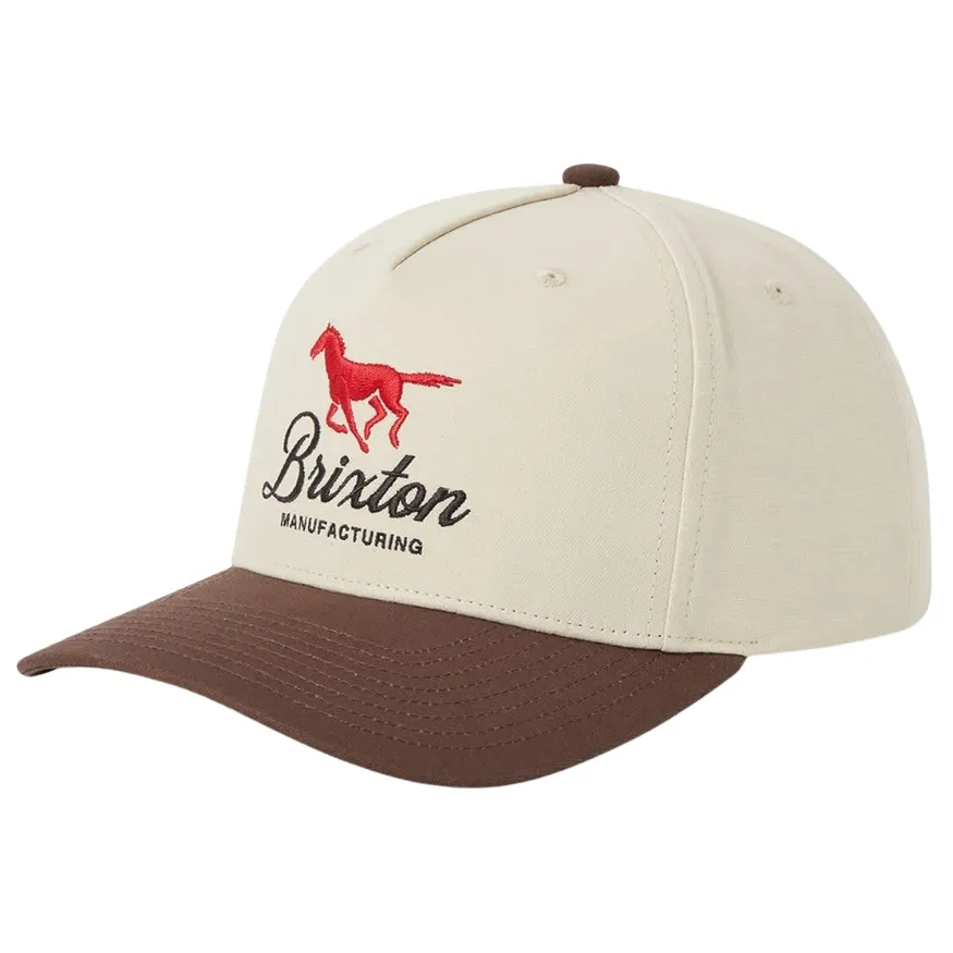 Brixton Leisure Khaki Coco Snapback Hat