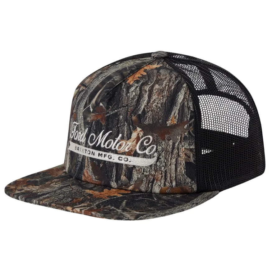 Brixton X Ford Boxwood Green Trucker Hat