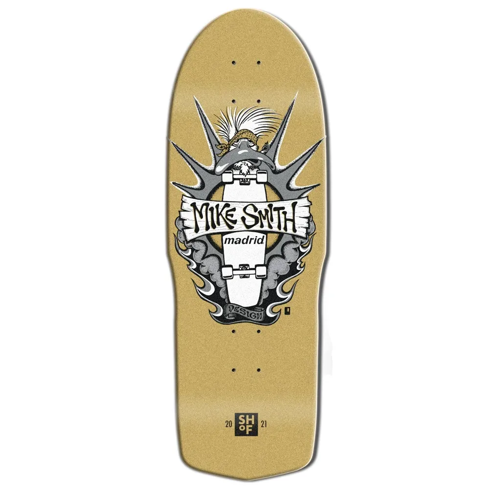 Madrid Mike Smith Gold SHOF Limited Edition 10.25 Skateboard Deck