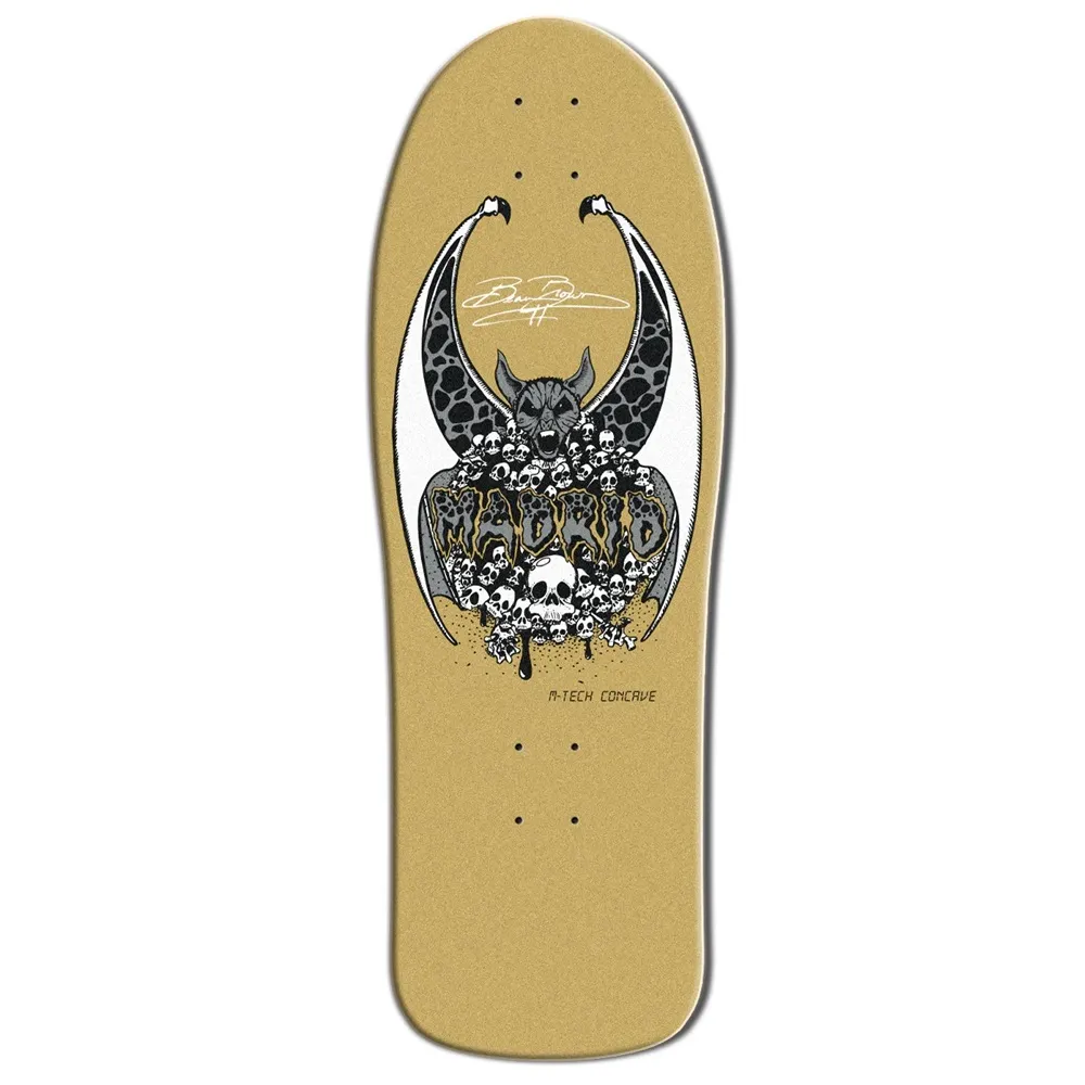 Madrid Beau Brown Gold SHOF Limited Edition 10.25 Skateboard Deck