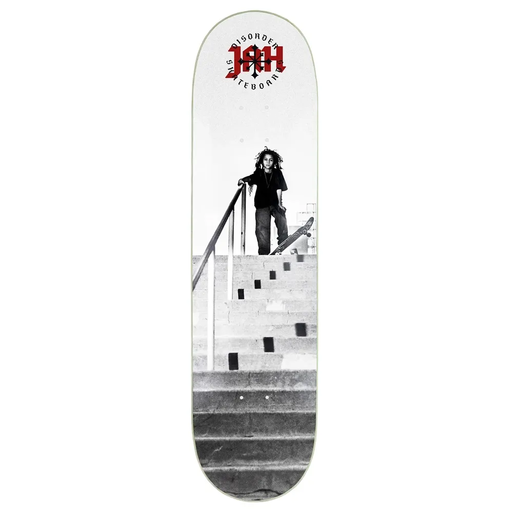 Disorder Jah Nyjah Huston 7.37 Skateboard Deck