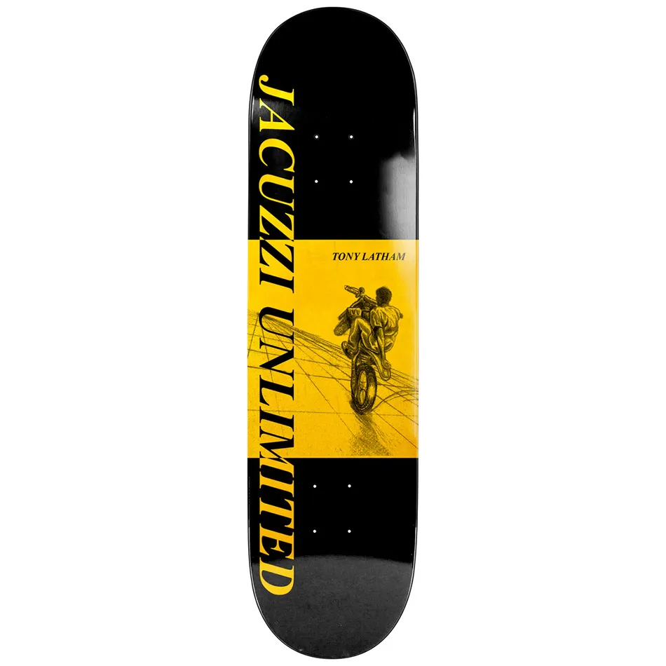 Jacuzzi Dirtbike EX7 Tony Latham 8.25 Skateboard Deck