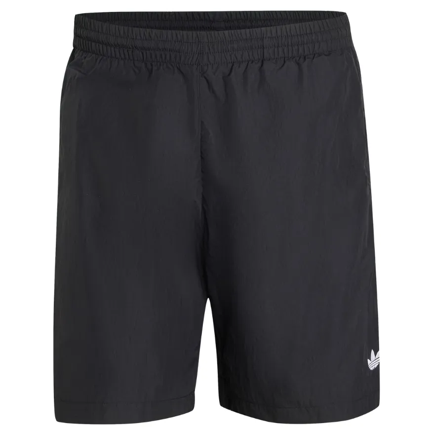 Adidas Trefoil Essentials Woven Black Shorts [Size: S]