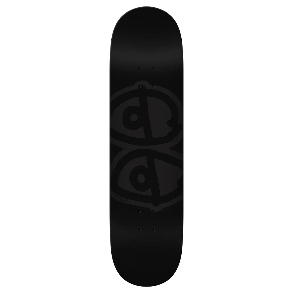 Krooked Team Eyes Black 8.5 Skateboard Deck