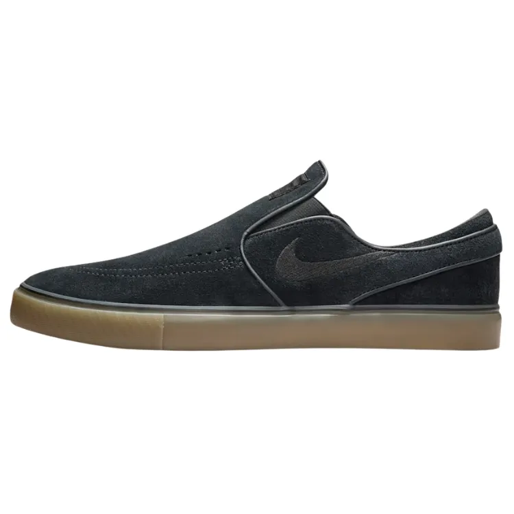 Nike SB Janoski+ Slip Black Light Brown Black Mens Skate Shoes [Size: US 9]