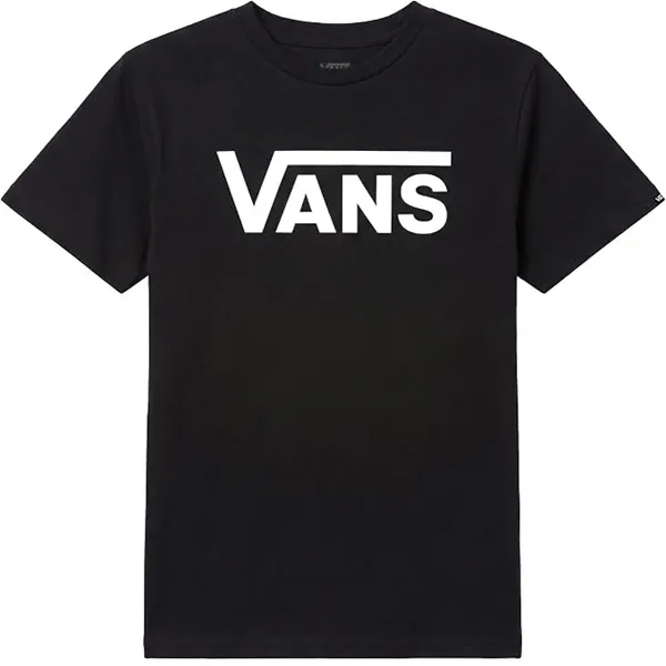 Vans Classic Drop V Black T-Shirt [Size: M]