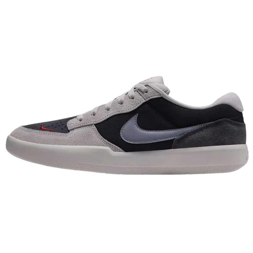 Nike SB Force 58 Black Light Iron Anthracite Grey Mens Skate Shoes [Size: US 9]