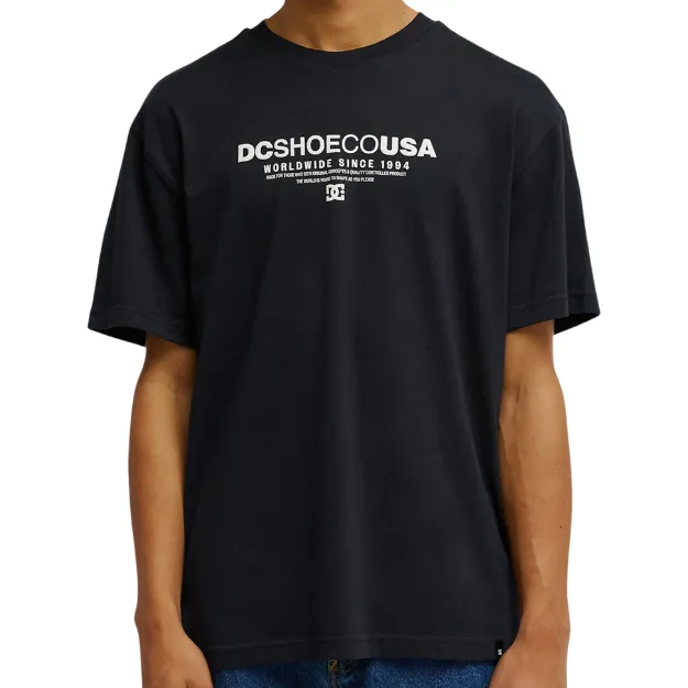 DC Heritage Black T-Shirt [Size: L]