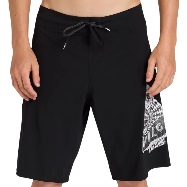 Volcom Revelation Black 21" Board Shorts [Size: 32]