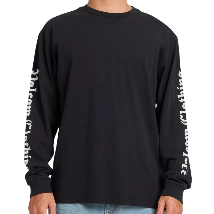 Volcom Core Gnar Black Long Sleeve Shirt [Size: L]