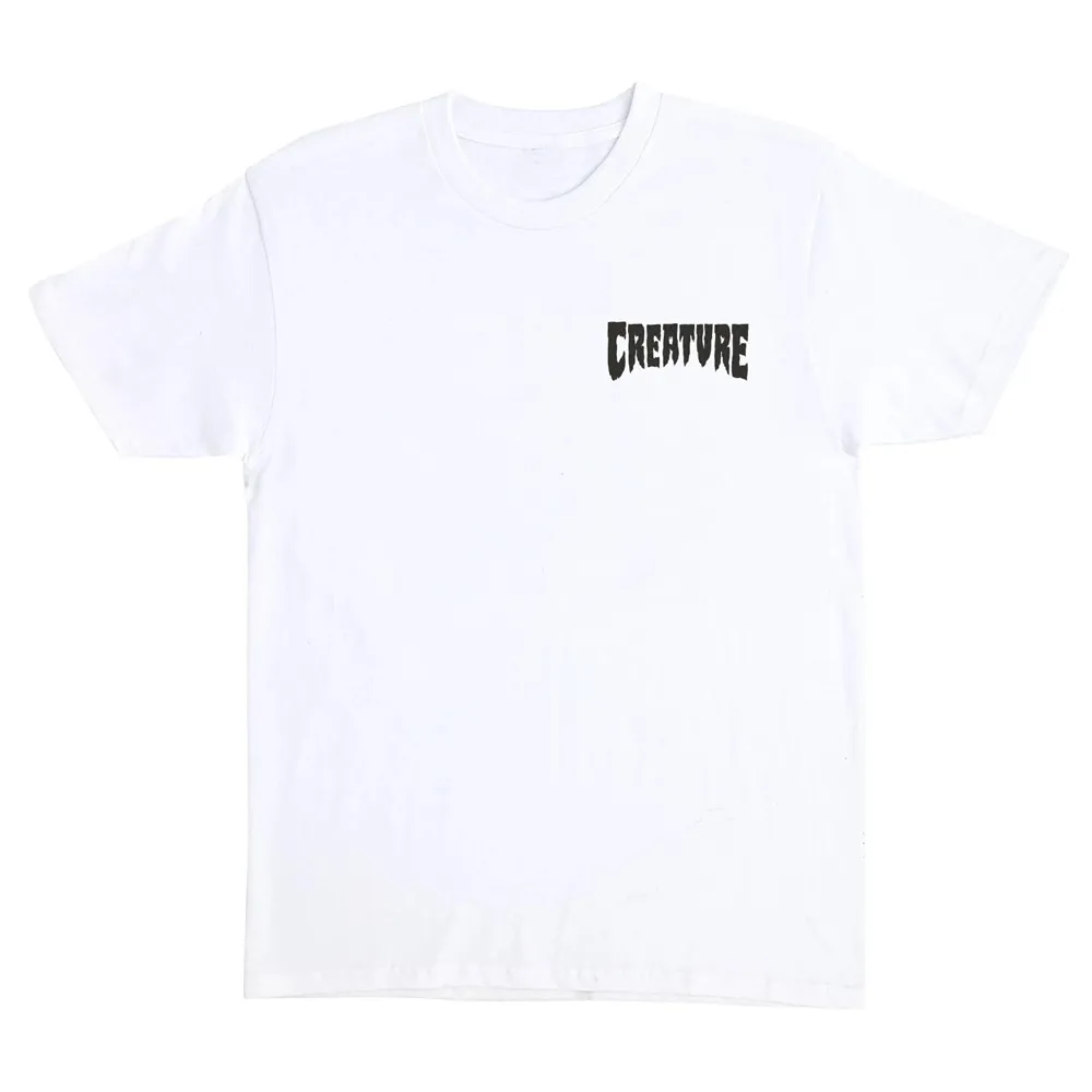 Creature Fiend Club Relic White T-Shirt [Size: XL]