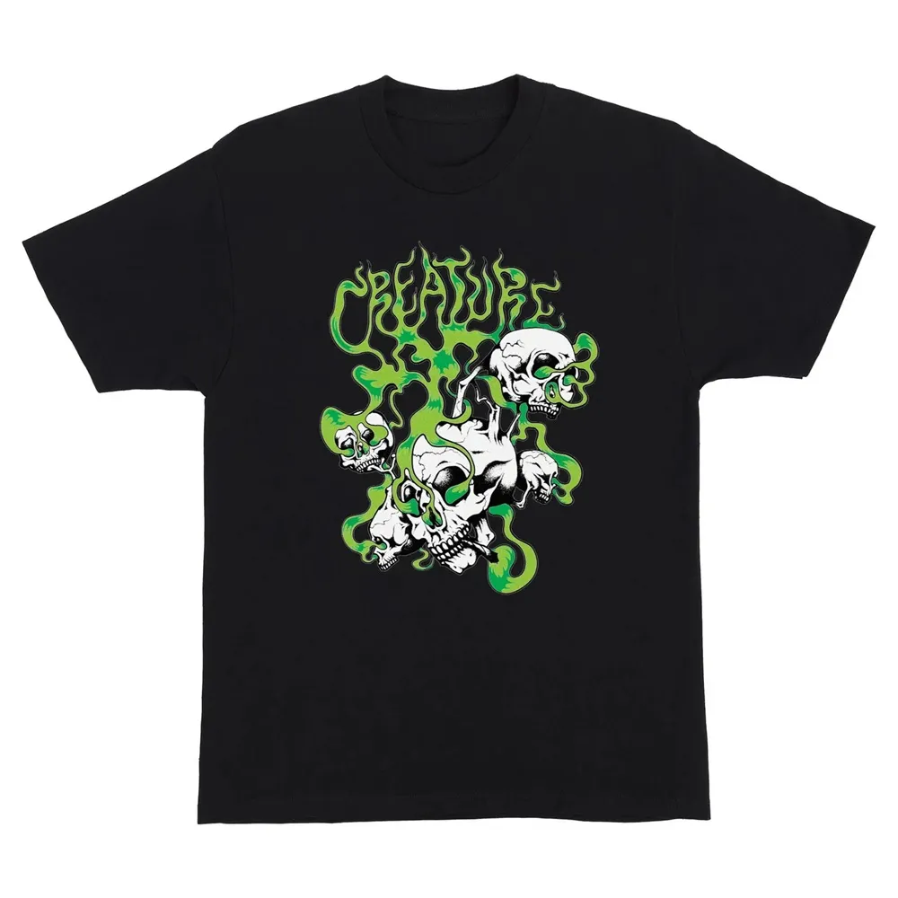 Creature Head High Black T-Shirt [Size: M]