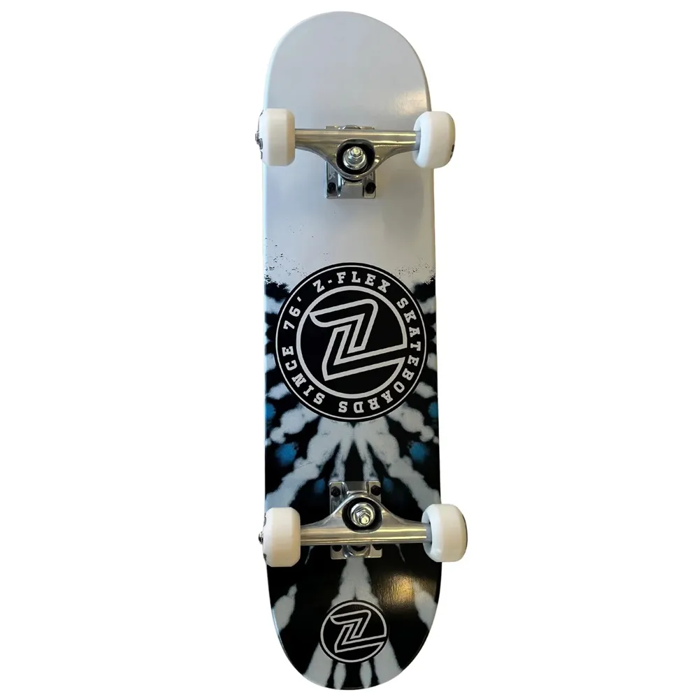 Z-Flex Mini Water Tie Dye 7.25 Complete Skateboard