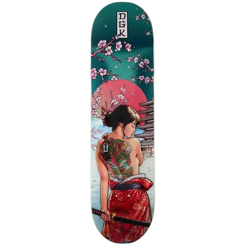 Dgk Crimson Lotus 8.25 Skateboard Deck