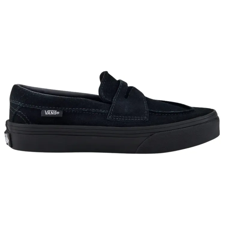 Vans Skate Loafer Suede Black Black Shoes [Size: US 10]