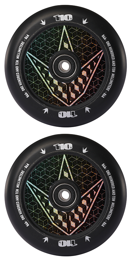 HAND HOLOGRAM ENVY HOLLOW CORE PRO SCOOTER WHEEL 110mm 
