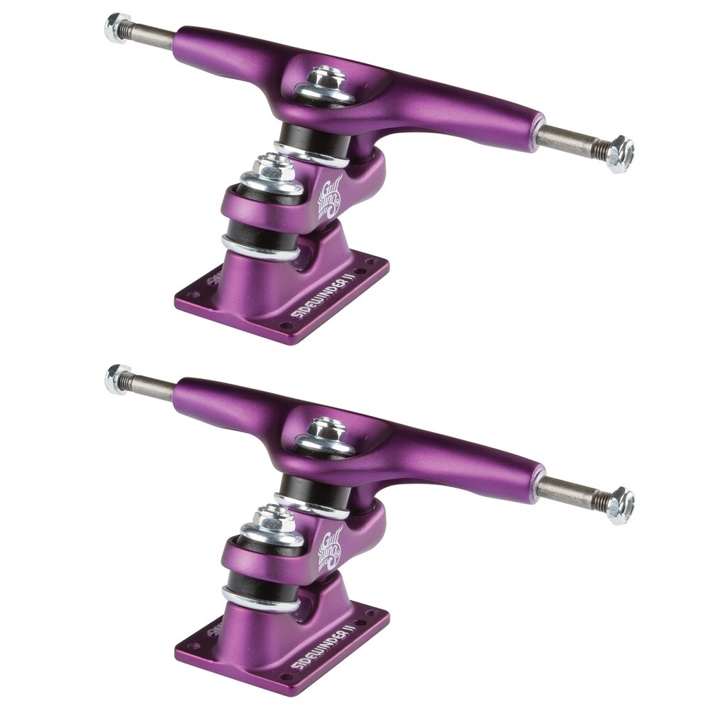 Gullwing Sidewinder II Purple Skateboard Trucks [Size: 10.0]