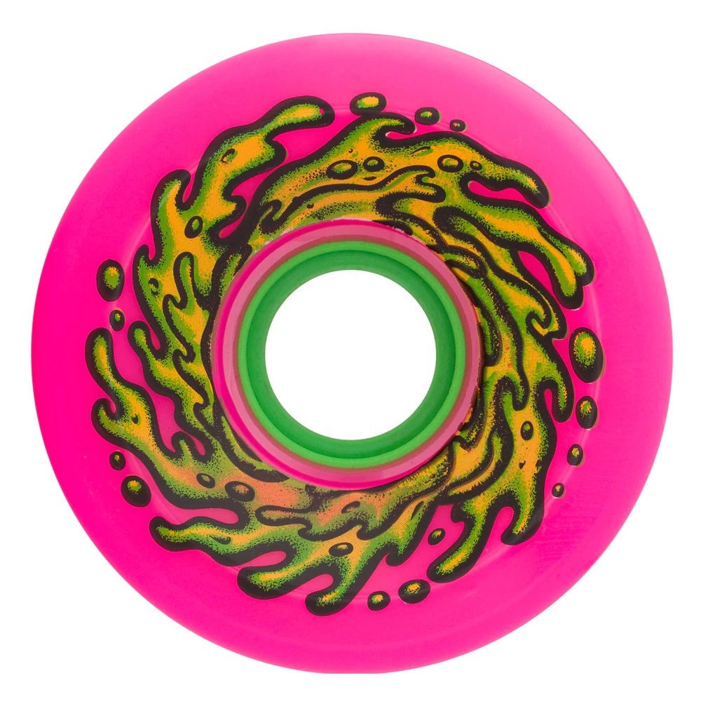 Slime Balls OG Slime Pink 78A 66mm Skateboard Wheels