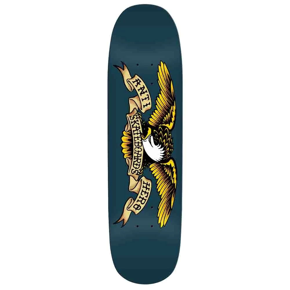 Anti Hero Shaped Eagle Blue Meanie 8.75 Skateboard Deck