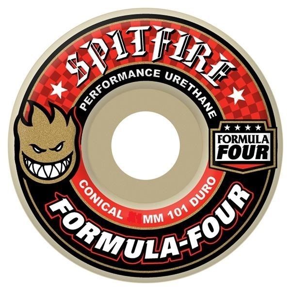 Spitfire Skateboard Wheels F4 Conical Full 101D 53mm