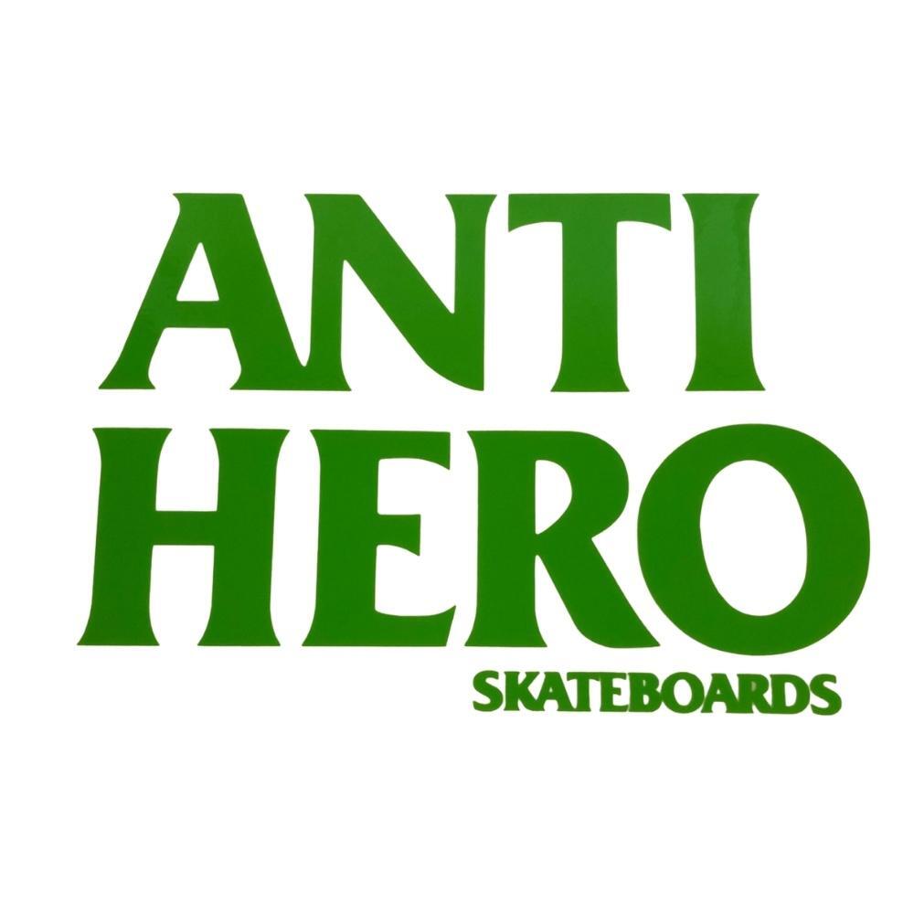 Anti Hero Black Hero Sticker Green Solid x 1