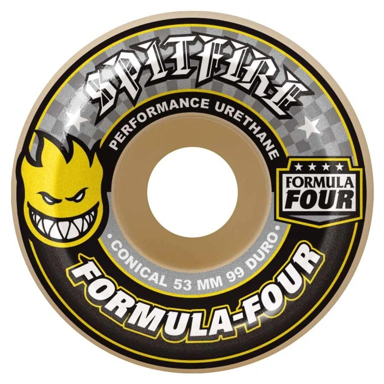 Spitfire Conical F4 99D 53mm Skateboard Wheels