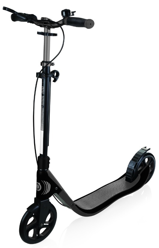Globber Nl 205 Deluxe Titanium Charcoal Grey Adult Scooter