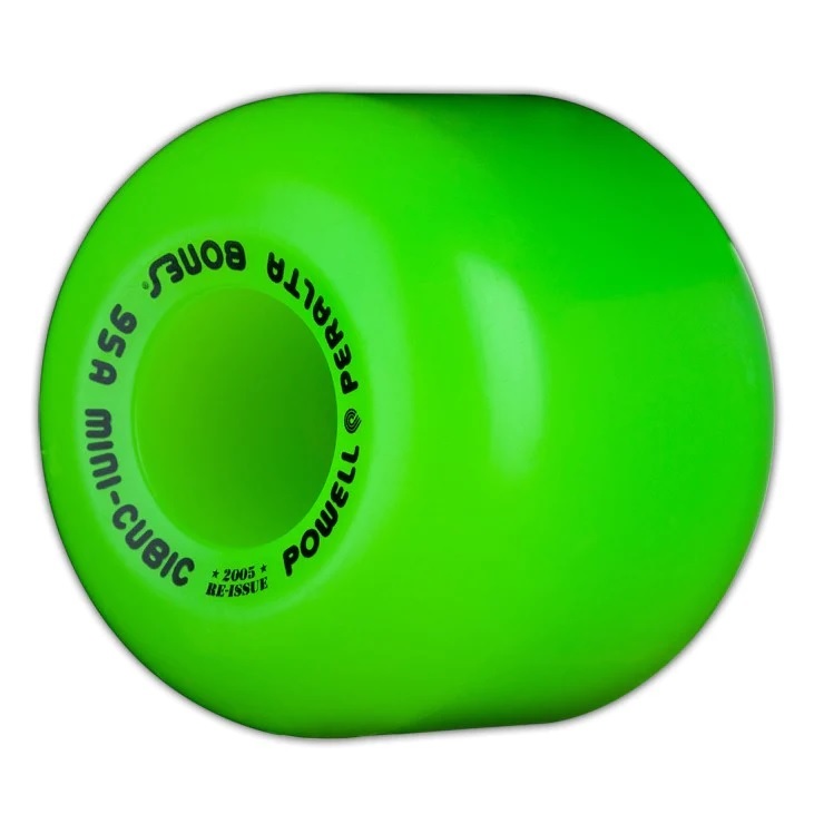 Powell Peralta Mini Cubic 95A 64mm Green Skateboard Wheels
