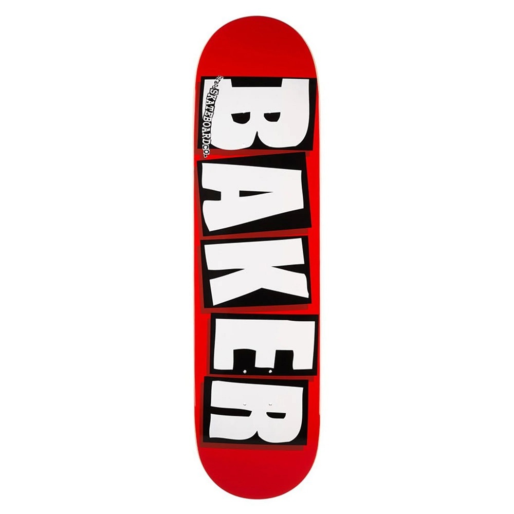 Baker OG Logo White Red 7.3 Skateboard Deck