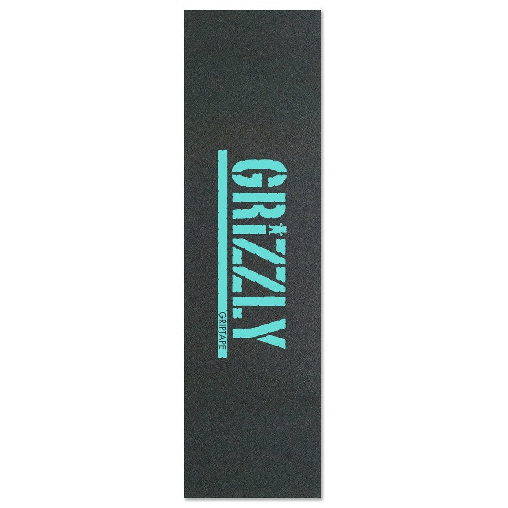 Grizzly Grip Stamp Blue 9 x 33 Skateboard Grip Tape Sheet