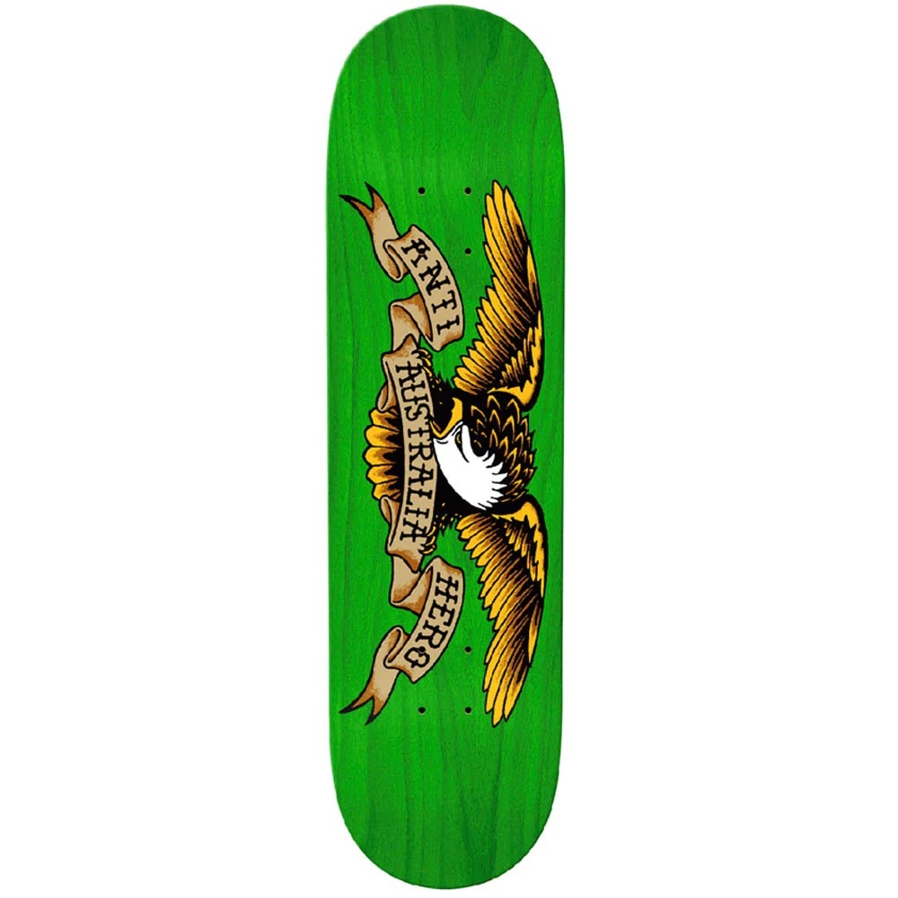 Anti Hero OZ Eagle 8.5 Skateboard Deck Green