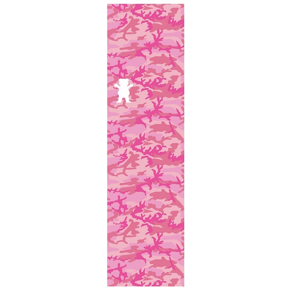 Grizzly Grip Bufoni Camo Bear Pink 9 x 33 Skateboard Grip Tape Sheet