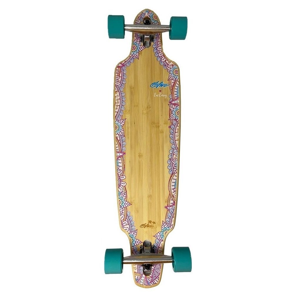 Obfive Em Carey Drop Through 38 Longboard Skateboard