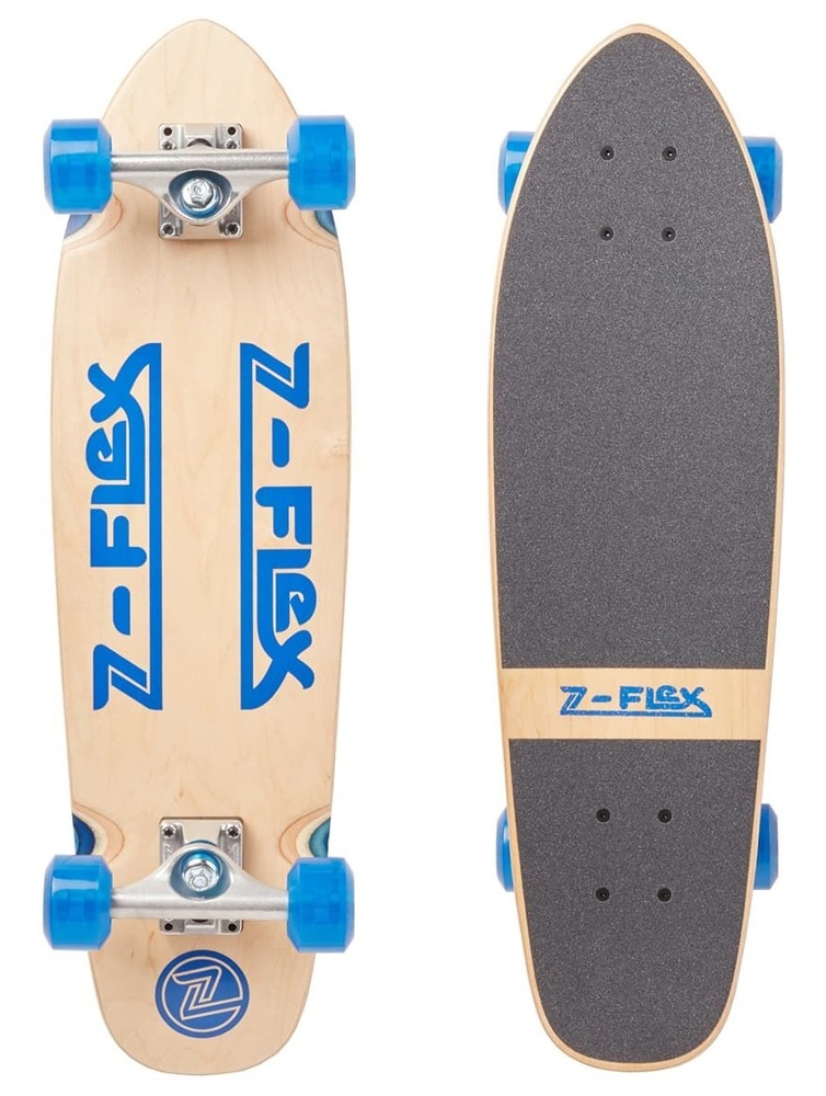 ZFlex Complete Cruiser Skateboard Retro Classic 27