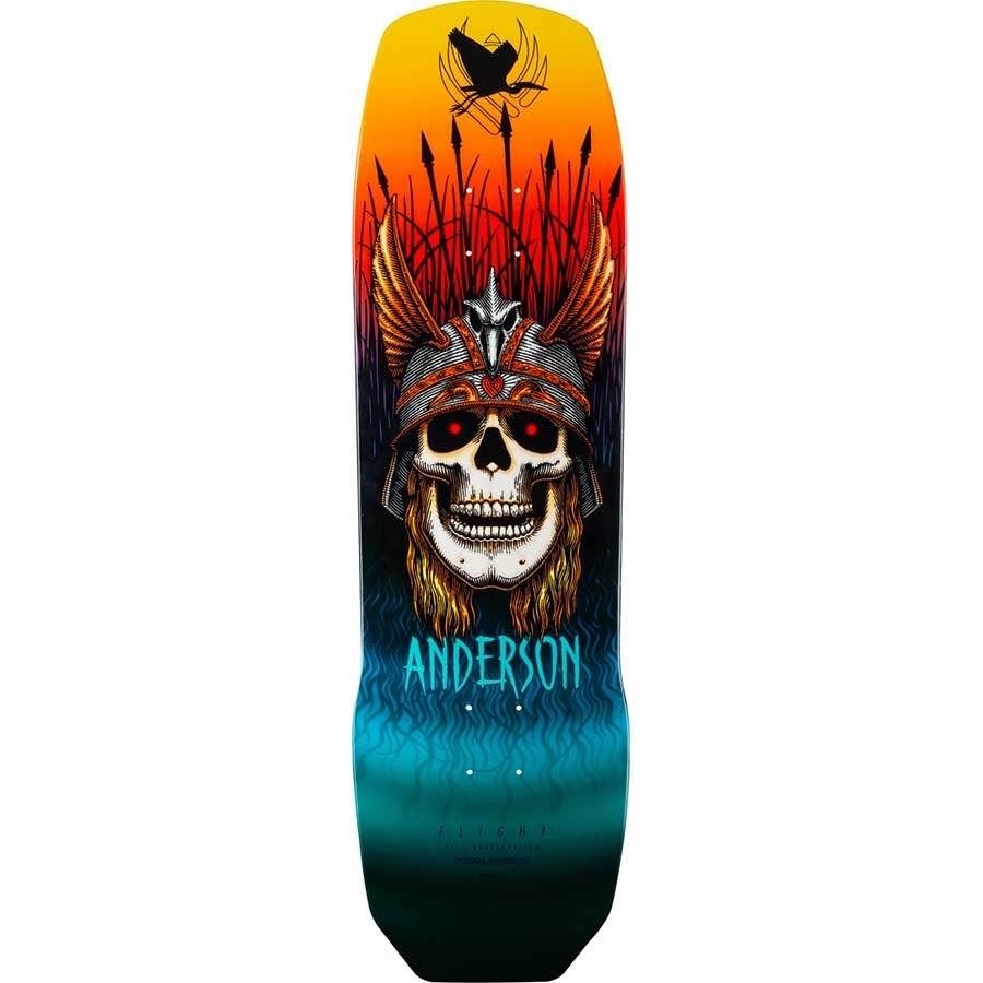 Powell Peralta Andy Anderson Heron Flight Shape 290 9.13 Skateboard Deck