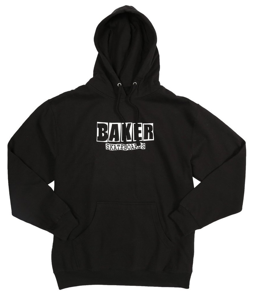 Baker Brand Logo Hoodie Small Black | eBay