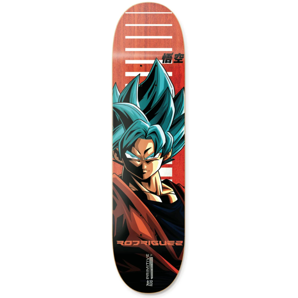Primitive X Dragon Ball SS Goku Prod 8.0 Skateboard Deck