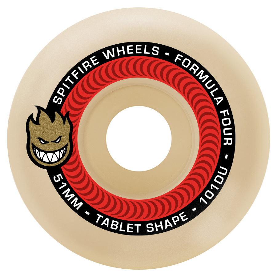Spitfire Tablets F4 101D 54mm Skateboard Wheels