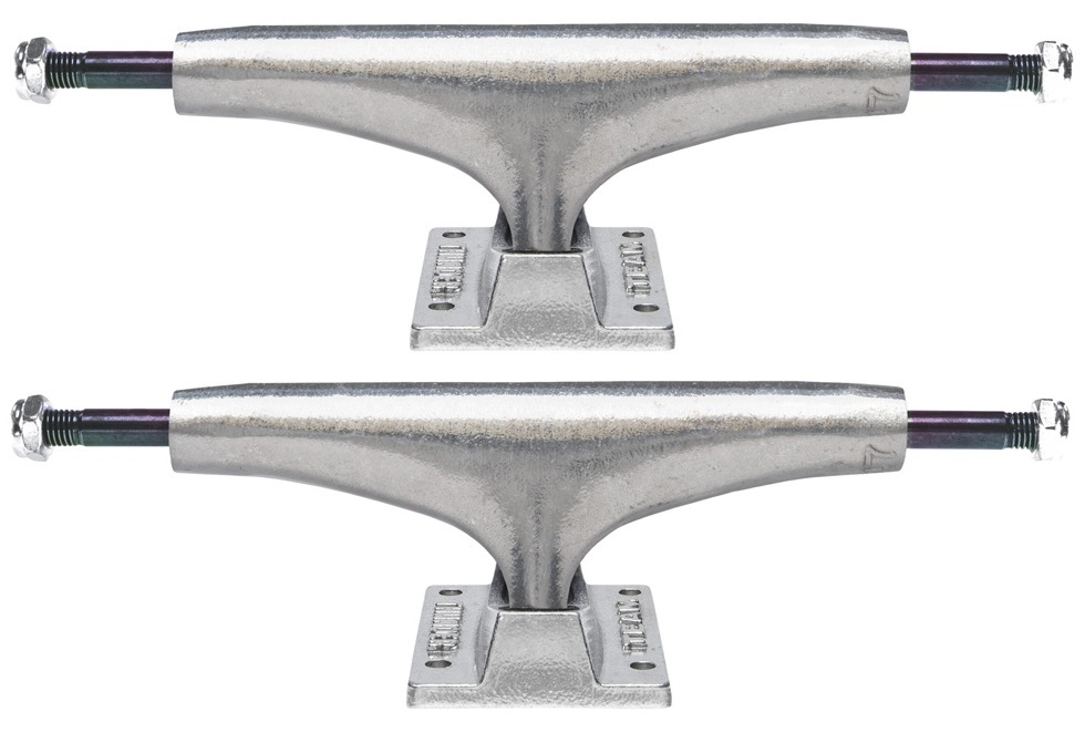 Thunder Skateboard Trucks 148 Titanium Polished Team Set Of 2 Trucks
